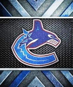 Vancouver Canucks Art Logo Paint By Number