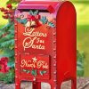 Vintage Red Post Box Paint By Number