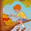 Winnie The Bear And Christopher Robin Paint By Number