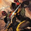 Wolverine Vs Deadpool Fight Paint By Number