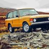 Yellow Classic Rover Paint By Number