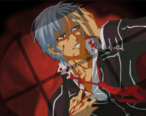 Zero Kiryu Vampire Knight Paint By Number