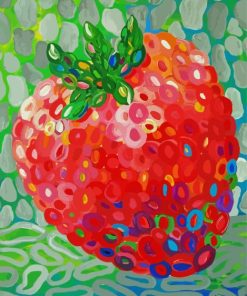 Abstract Fruit Art Paint By Number