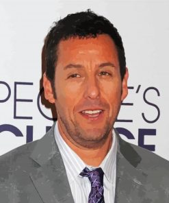 Actor Adam Sandler Paint By Number