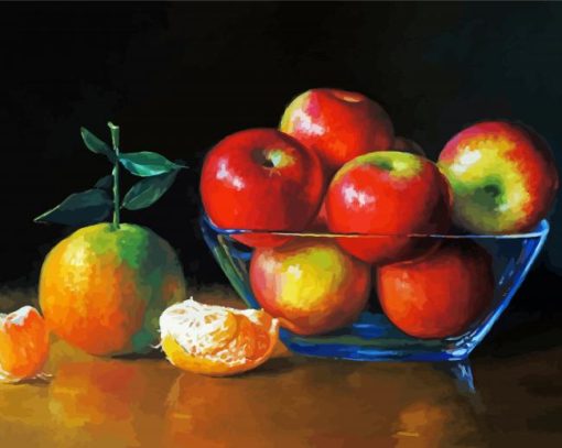 Aesthetic Apples And Oranges Paint By Number