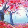 Aesthetic Cherry Tree Art Paint By Number