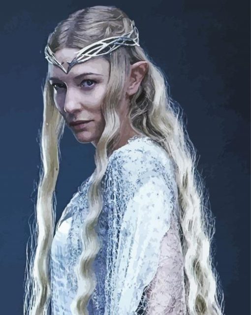 Aesthetic Galadriel Paint By Number