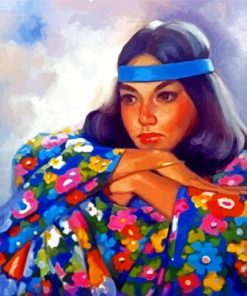 Aesthetic Kurdish Woman Art Paint By Number