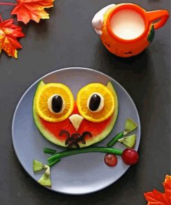 Beautiful Funny Food Paint By Number