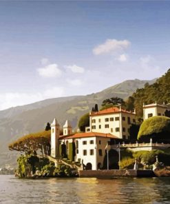 Beautiful Italian Lakeside Paint By Number