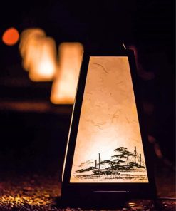 Beautiful Japanese Lamp Paint By Number