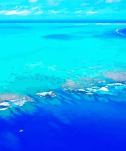 Beautiful Seascape Cook Islands Paint By Number