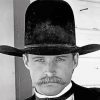 Black And White Wyatt Earp Paint By Number