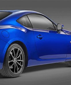 Blue Toyota 86 Paint By Number