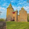 Castell Coch Wales Paint By Number