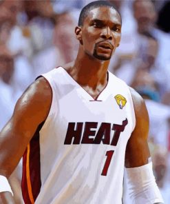 Chris Bosh Player Paint By Number