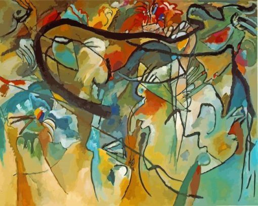 Composition V By Vassily Kandinsky Paint By Number