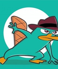 Cool Perry The Platypus Paint By Number