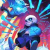 Cool Sans Undertale Paint By Number