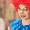 Cute Female Clown Paint By Number