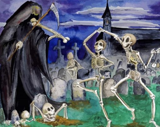 Danse Macabre Paint By Number