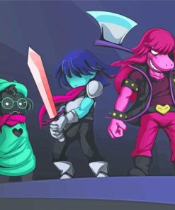 Deltarune Game Characters Paint By Number