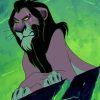 Disney Scar Character Paint By Number