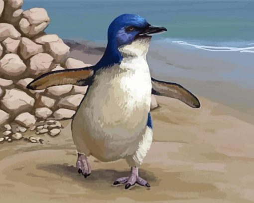 Fairy Penguin Art Paint By Number