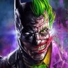 Fantasy Batman And Joker Art Paint By Number