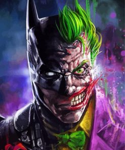 Fantasy Batman And Joker Art Paint By Number