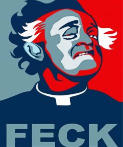 Feck Father Ted Paint By Number