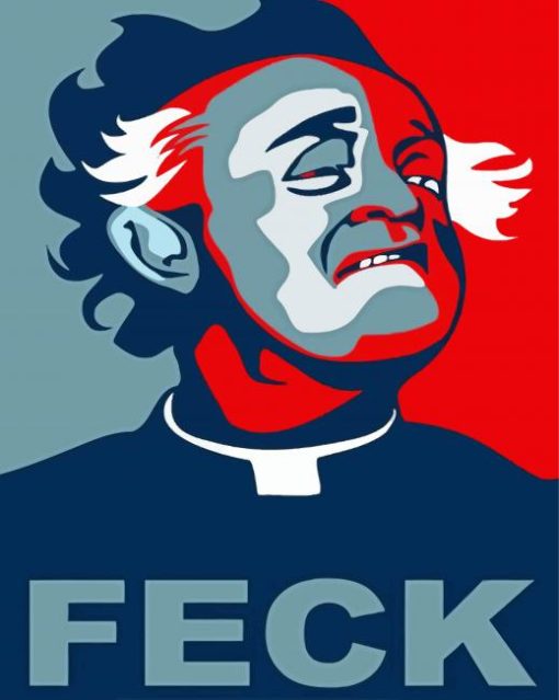 Feck Father Ted Paint By Number