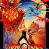 Flash Gordon Poster Paint By Number