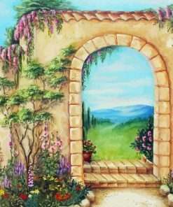 Garden Arch Paint By Number