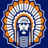 Illiniwek Logo Paint By Number