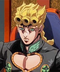 Jojos Bizarre Adventure Giornos Paint By Number