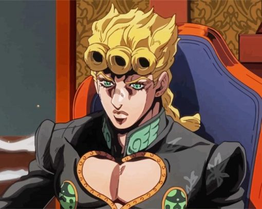 Jojos Bizarre Adventure Giornos Paint By Number