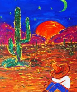 Mexican Desert Art Paint By Number