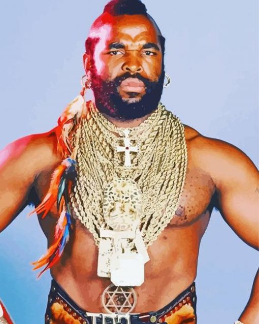 Mister T Paint By Number