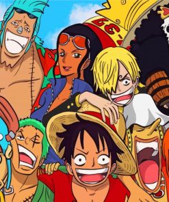 Mugiwara One Piece Paint By Number