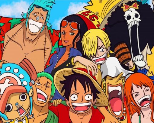 Mugiwara One Piece Paint By Number