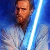 Obi One Illustration Art Paint By Number