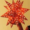 Orange Star Lanterns Paint By Number