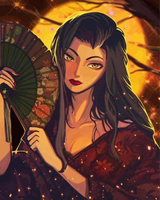 Pretty Asami Sato Paint By Number