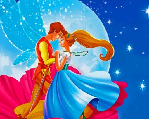 Thumbelina Poster Paint By Number