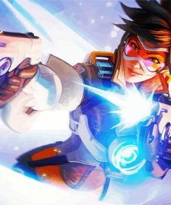 Tracer Overwatch Paint By Number