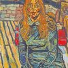 Vintage Woman John Bratby Paint By Number