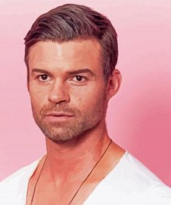 Actor Daniel Gillies Paint By Number