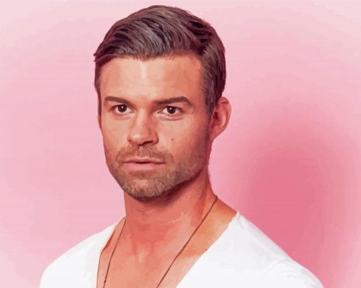 Actor Daniel Gillies Paint By Number