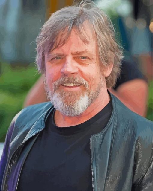 American Actor Mark Hamill Paint By Number